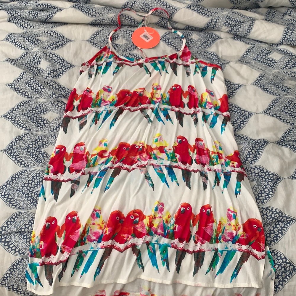 Isla & Lulu parrot dress